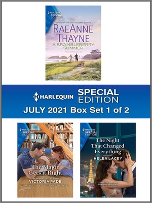 cover image of Harlequin Special Edition July 2021--Box Set 1 of 2